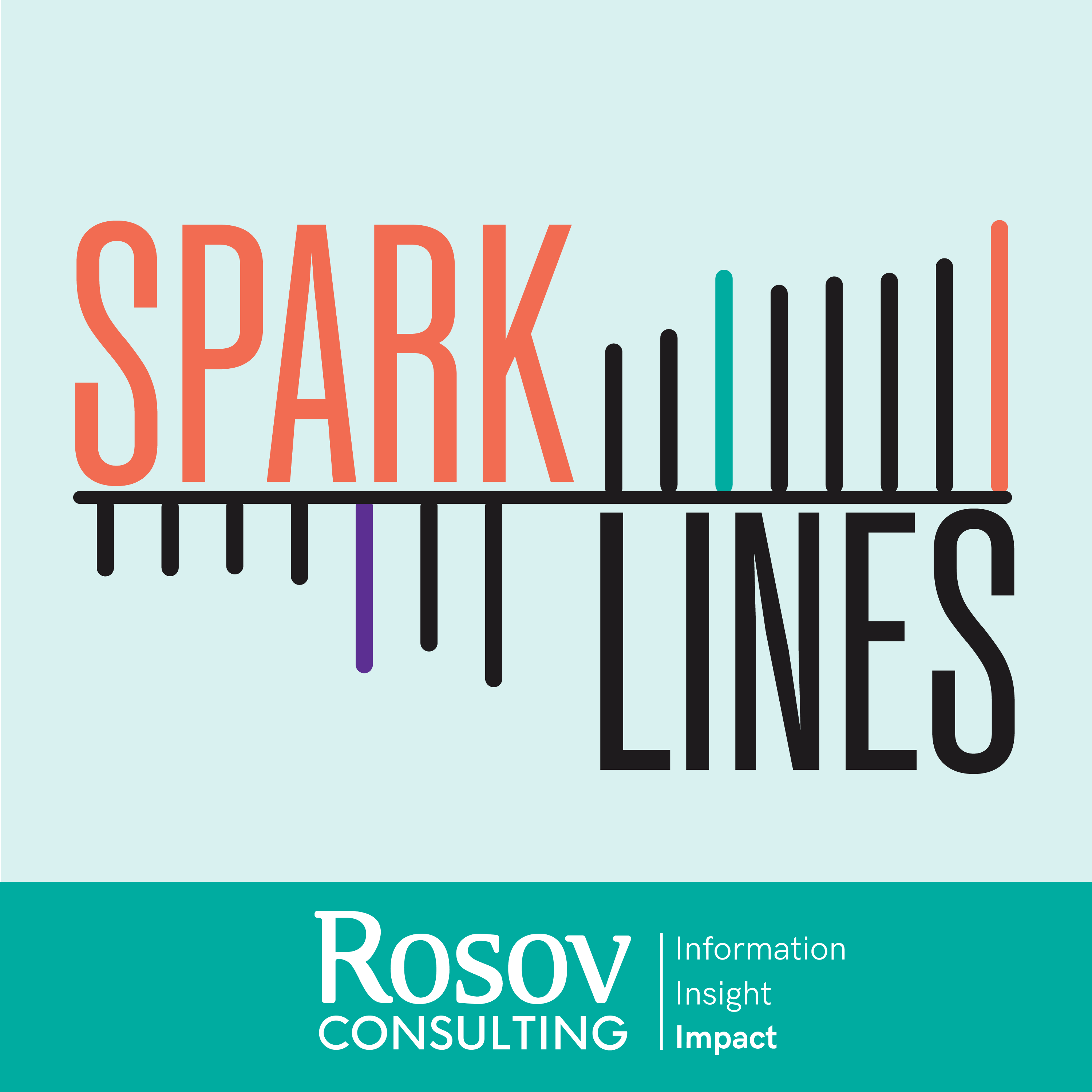 Cover of Sparklines podcast from Rosov Consulting.